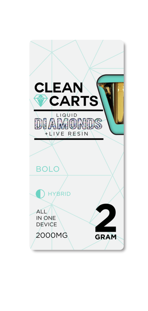 BOLO Clean Carts 2.0G Refined Live Resin
