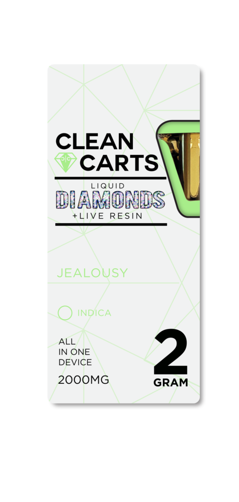 JEALOUSY Clean Carts 2.0G Refined Live Resin