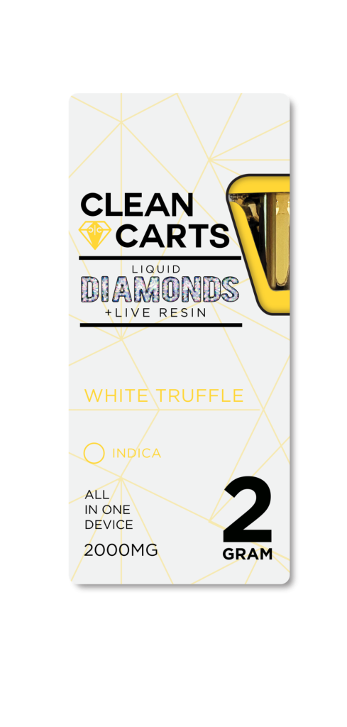 WHITE TRUFFLE Clean Carts 2.0G Refined Live Resin