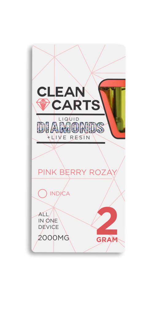 PINK BERRY ROZAY Clean Carts 2.0G All In One Device