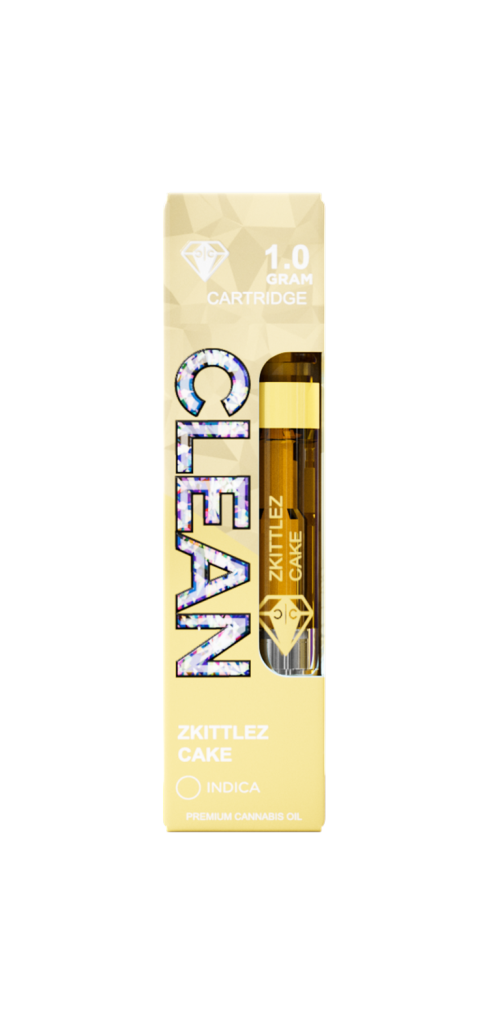 Zkittlez Cake Clean Carts 1G New Z-Edition
